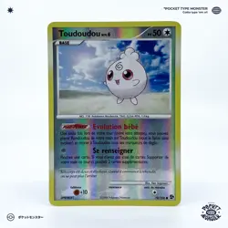 TOUDOUDOU 70/106 Duels au Sommet HOLO REVERSE D&P VF FR Carte Pokemon - Image 2