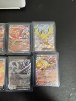 Pokemon TCG Ultra Rare Lot - Pikachu V, Lugia GX, Giovanni’s Charisma, ex Cards - Image 3