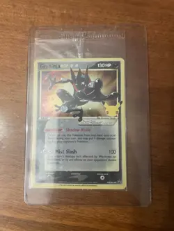 Pokemon Promo Greninja SWSH144 Gold Star 25th Anniversary Sealed Eng - Image 1