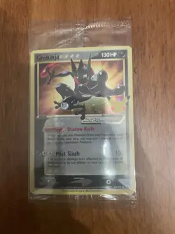 Pokemon Promo Greninja SWSH144 Gold Star 25th Anniversary Sealed Eng - Image 3