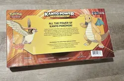 Pokemon TCG XY Evolutions Kanto Power Collection Box Dragonite Pidgeot EX Sealed - Image 2