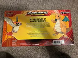 Pokemon TCG XY Evolutions Kanto Power Collection Box Dragonite Pidgeot EX Sealed - Image 2