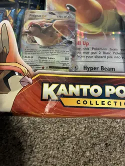 Pokemon TCG XY Evolutions Kanto Power Collection Box Dragonite Pidgeot EX Sealed - Image 4