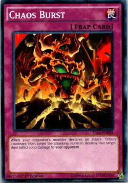 Chaos Burst YS16-EN039 Yu-Gi-Oh! Light Play 1st Edition - Image 1