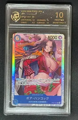 2024 ONE PIECE cards JAP Boa Hancock OP07-051 SR RPA 10（SAME AS PSA 10) - Image 1