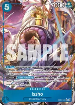 [ALTERNATE ART] Issho (EB04-022) - One Piece The Azure Sea's Seven - Image 1