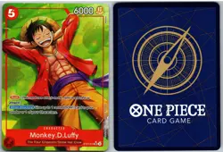 Monkey.D.Luffy Alternate Art ST21-014 Starter Deck EX: Gear 5 One Piece - Image 3