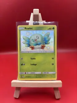 Pokemon Card Rowlet SV2/SV94 SM Hidden Fates Baby Shiny Vault (NM) - Image 1