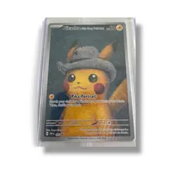 Pikachu with Grey Felt Hat Pokemon Van Gogh SVP EN-SV 085 - SEALED Fast Delivery - Image 1