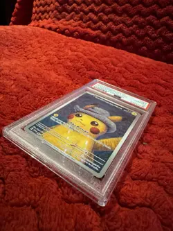 2023 POKEMON SVP EN-SV POKEMON X VAN GOGH #085 PIKACHU WITH GREY FELT HAT PSA 10 - Image 5
