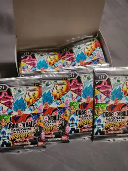 Dragon Ball Super Card Game History of Z BT27 Booster Pack Sealed - Image 2