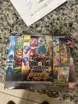 Dragon Ball Super History of Z (B27) Booster Box FACTORY SEALED (24 Packs) - Image 1