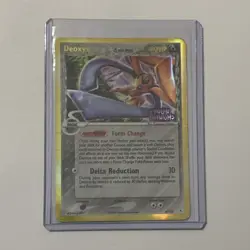 Pokemon TCG Deoxys Delta Species EX Holon Phantoms 4/110 Holo Rare Psychic 2006 - Image 1