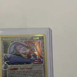 Pokemon TCG Deoxys Delta Species EX Holon Phantoms 4/110 Holo Rare Psychic 2006 - Image 3