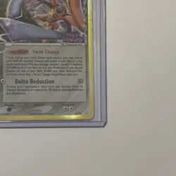 Pokemon TCG Deoxys Delta Species EX Holon Phantoms 4/110 Holo Rare Psychic 2006 - Image 4
