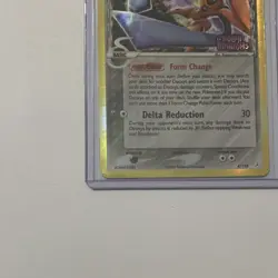 Pokemon TCG Deoxys Delta Species EX Holon Phantoms 4/110 Holo Rare Psychic 2006 - Image 5