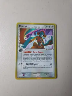 Deoxys (Delta Species) Normal Form 5/110 Holo EX Holon Phantoms Rare Pokemon TCG - Image 1