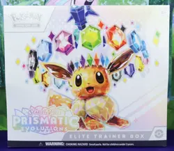 Pokemon PRISMATIC EVOLUTIONS Elite Trainer Box ETB NEW SEALED *Box Not Mint* - Image 1