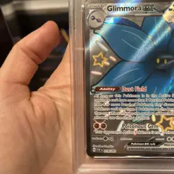 Glimmora EX 218/091 Paldean Fates PSA 8 NM-MT Pokemon Card Full Art - Image 4