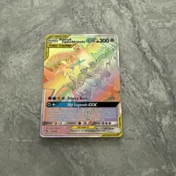 Moltres Zapdos & Articuno GX Hidden Fates Rainbow (69/68) Pokemon Card - RARE - Image 1