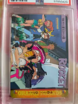 Pokemon Card carddass vending anime Japanese Ash & Team Rocket #198 Misty PSA 9 - Image 3
