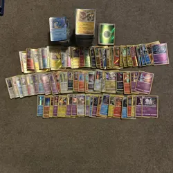 Pokemon Tcg Bulk Holos And Reverse Various Sets Vintage To Modern LP-M 560 Cards - Image 1
