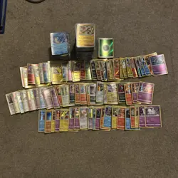 Pokemon Tcg Bulk Holos And Reverse Various Sets Vintage To Modern LP-M 560 Cards - Image 3