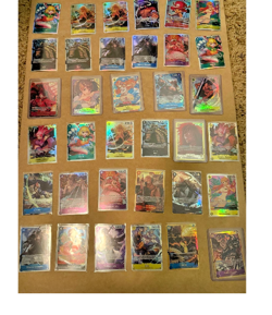 One Piece TCG Rare lot 30 cards w/ 5 Super Rares included English NM - Image 1