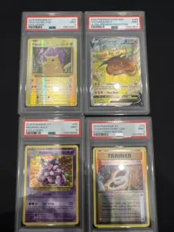 Lot Of 4 PSA 9 Graded Pokemon Cards - Image 1