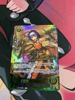 Mia: B14-096R+ Fire Emblem 0 Cipher Booster Part 14 Card FE Heroes - Image 1