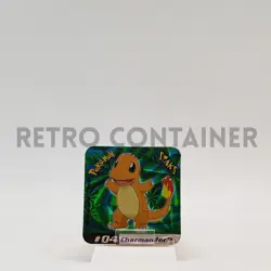 NINTENDO POKEMON STAKS PANINI 2002 Card Magnet Series 1 HOLO - # 04 Charmander - Image 1