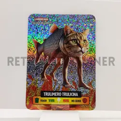 LAMINCARD ITALIAN BRAINROT DIRAMIX Cards 2025 - HOLO 160 Trulimero Trulicina - Image 1