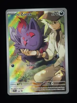 N's Zorua 189 Pokemon SV: Scarlet & Violet Promo Cards 🔥🔥🔥 - Image 1