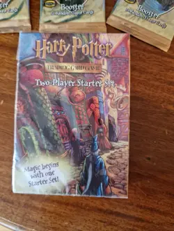 Harry Potter Trading Card Game And 3 Booster Packs. New Sealed - Image 2