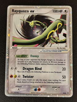 Rayquaza Ex Holo Black Star Nintendo Promo Card 039 Pokemon TCG - LP - Image 1