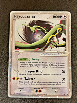 Rayquaza Ex Holo Black Star Nintendo Promo Card 039 Pokemon TCG - LP - Image 4
