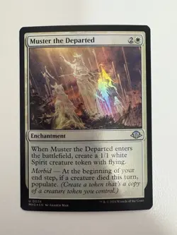 Muster the Departed Foil MTG Magic the Gathering Card NM Near Mint MH3 - Image 1