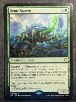 Scute Swarm - Zendikar Rising (MTG) - Image 1