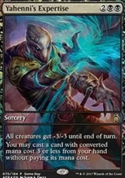 MTG Magic - (R) Aether Revolt - Yahenni's Expertise FULL ART FOIL - Image 1