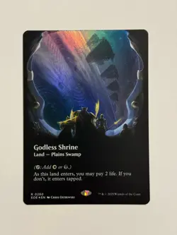 Godless Shrine (Borderless) Edge of Eternities Foil NM - Image 1