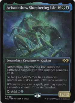 Arixmethes, Slumbering Isle R March of the Machine: Multiverse Legends 32 - LP M - Image 1