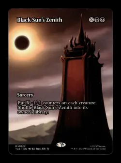 Black Sun's Zenith (Borderless) M Avatar: The Last Airbender 22 NM - Image 1