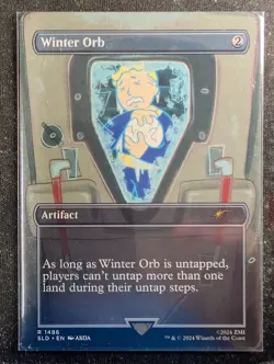 Winter Orb - Borderless - Secret Lair Fallout (MTG) - Image 1