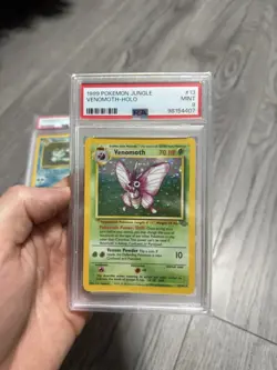 Pokemon 1999 Jungle Venomoth Holo #13 PSA 9 - Image 1