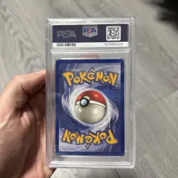 Pokemon 1999 Game Base Set Magikarp #35 PSA 9 - Image 2