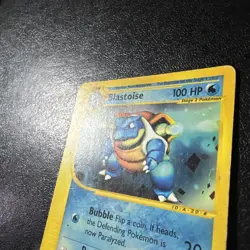 Pokemon Blastoise 36/165 Rara Non Holo | Expedition Inglese | Played - Image 3