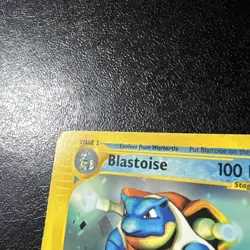 Pokemon Blastoise 36/165 Rara Non Holo | Expedition Inglese | Played - Image 5