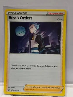 Pokemon - Boss's Orders - 132/172 - Brilliant Stars - NM - Holo Rare - Image 1