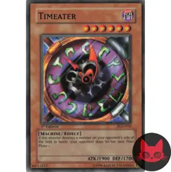 Yugioh Timeater PGD-010 Common 1st Edition LP - Image 1