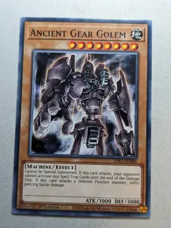 Yugioh - Ancient Gear Golem *Common* LDS1-EN080 1st Ed - Image 1